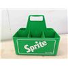 Image 4 : 6 Large Green Bottles Some with Paper Labels : Sprite, Stubby, 