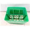 Image 6 : 6 Large Green Bottles Some with Paper Labels : Sprite, Stubby, 