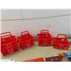 Image 4 : 13 Plastic Bottle Carriers , 7 Cardboard Carriers: Pepsi, Coke, The Pop Shoppe
