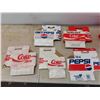 Image 7 : 13 Plastic Bottle Carriers , 7 Cardboard Carriers: Pepsi, Coke, The Pop Shoppe