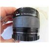 Image 8 : Minolta 35mm Camera with Flash, Lens, Filters & Case