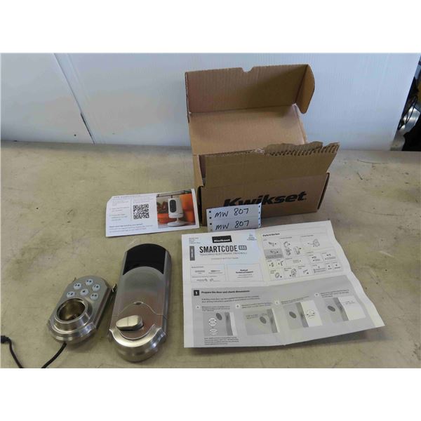 Kwikset Smart Code Touchpad Electronic Dead Bolt