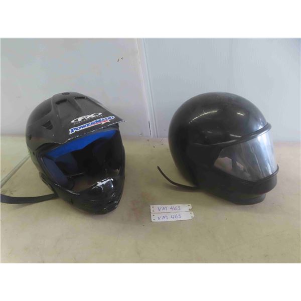 2 Dirtbike Helmets