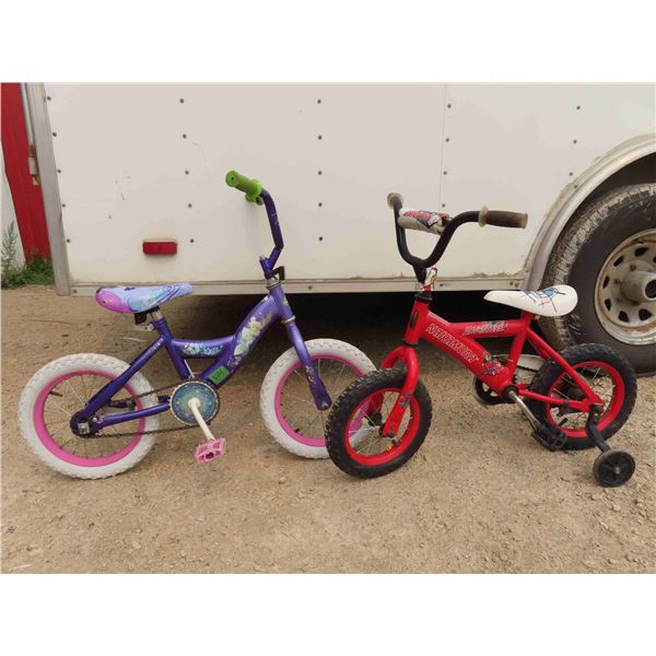 Girls Bicycle 14'' , Boys Biycle 12'' with Training Wheels