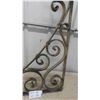 Image 3 : Vintage Decorative Wrought Iron Sign Mount 40'' Both Ways - Gorgeous!