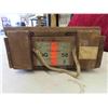 Image 3 : Vintage Wood Ammo Box 20 1/2'' x 11'' x 6'' with Hinged Lid