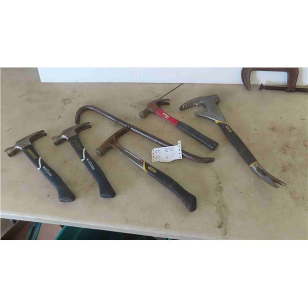 Framing Hammer , Roofing Hammer , Wrecking Bar