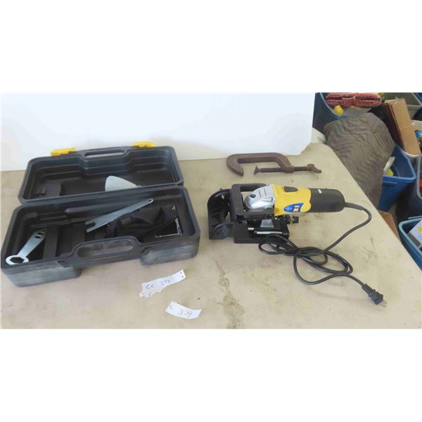 New Powerfist SA Biscuit Jointer with Case 