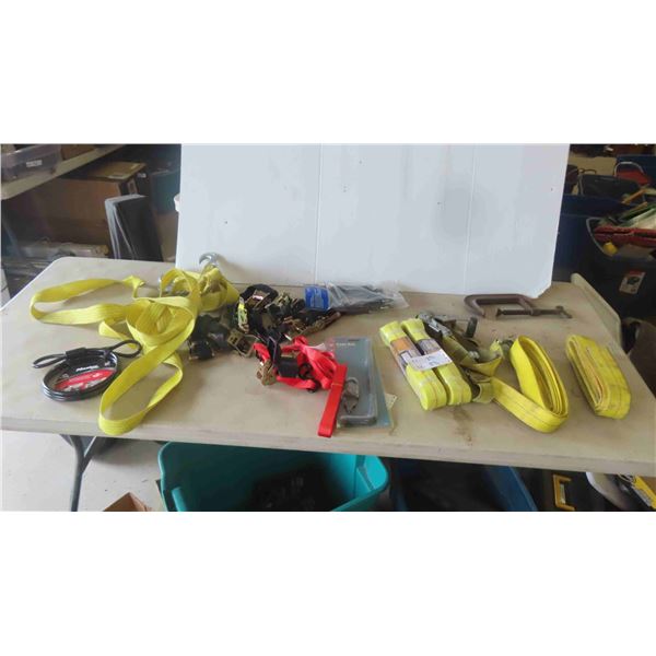 Tie Down Ratchet Load Straps, Coated Cable, Tow Straps & More