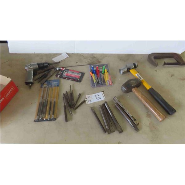 Sledge Hammer, Chisels, Punches, Air Chisels