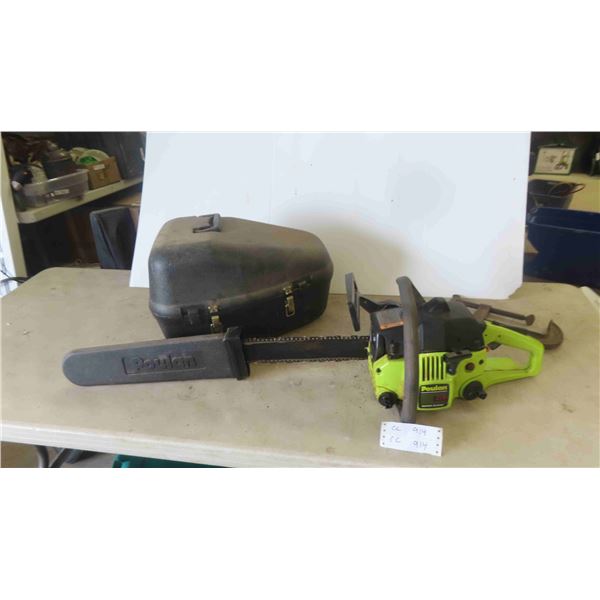 Poulan 2150 Chainsaw with Case