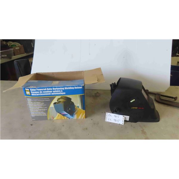 New Powerfist Auto Darkening Welding Helmet 