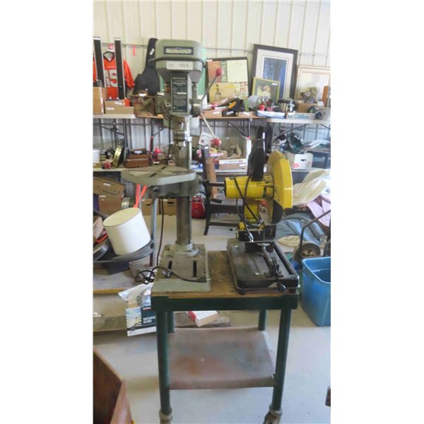 Mastercraft 13'' Drill Press, Powerfist 14'' Abrasive Cut 