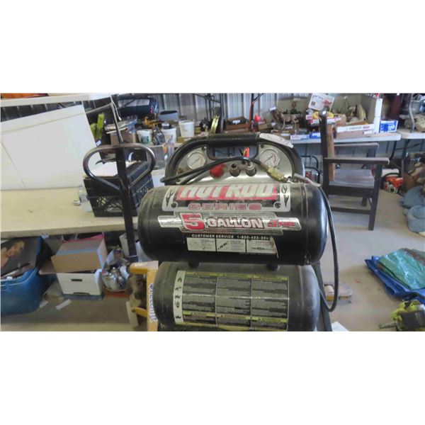 Hot Rod Power Built 5 Gallon 3 HP Air Compressor