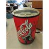 Image 7 : Coca Cola Water/Ice Cooler on Wheels 23'' Across x 37'' High