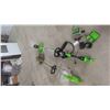 Image 1 : 2 Greemworks 24V Grass Trimmers, 5 Batteries & 2 Chargers