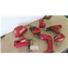 Image 1 : 2 Milwaukee 14.4 Cordless Drills , 2 Chargers & 4 Batteries 