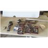 Image 1 : Pipe Clamps , C Clamps , Head Lamp , Bostitch Staples, Level & More 