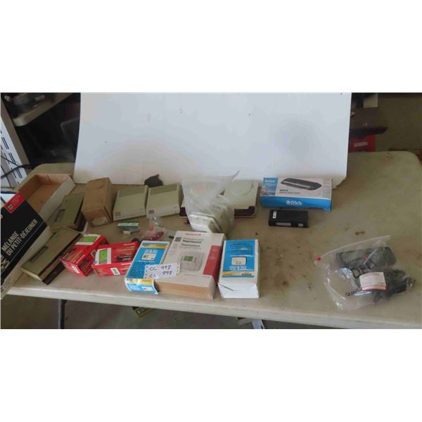 Thermostats Some New Some Old, Garmin GPS, Plus