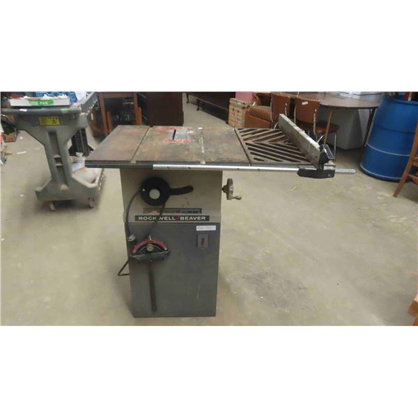 Rockwell Beaver Table Saw
