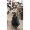 Image 1 : 12 Left Handed Golf Clubs with Bag Cart 