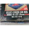 Image 2 : Velvet Finish Double Sized Air Bed 