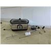 Image 1 : Bravetti Professional Slow Cooker , BBQ Rotisseire Rods 