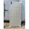 Image 1 : New White Framed 6 Panel Sliding Door 72'' x 80.5''