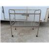 Image 2 : 2 Animal Cages : 32 1/2'' x 22'' x 32 1/2'' H with Wheels  ,  21'' x 30'' x 19'' H