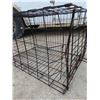 Image 8 : 2 Animal Cages : 32 1/2'' x 22'' x 32 1/2'' H with Wheels  ,  21'' x 30'' x 19'' H