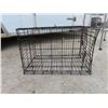 Image 9 : 2 Animal Cages : 32 1/2'' x 22'' x 32 1/2'' H with Wheels  ,  21'' x 30'' x 19'' H