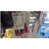 Image 2 : 2 Broken Floor Model Gum Ball Machines Repurpose for Stands