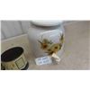 Image 4 : Drink Dispenser (Some Cracks), 2 Vintage Honey Tins