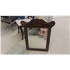 Image 1 : Wood Framed Mirror 29'' x 24''
