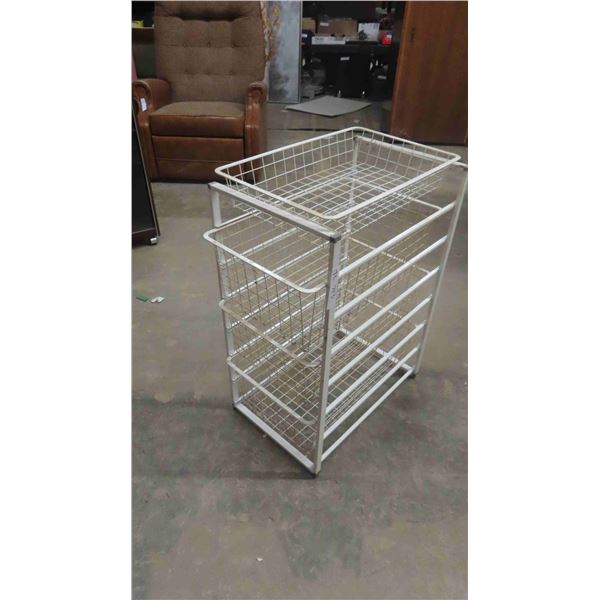 Wine Basket Organizer 30'' x 13'' x 21''