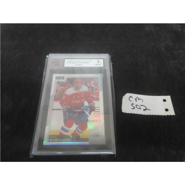 Graded Alex Ovechkin Washington Capitals Rainbow Card