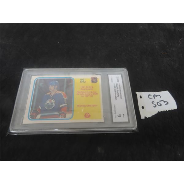 Graded Wayne Gretzky Card
