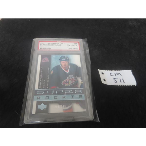Graded Blake Bellefeuille Super Rookie Card