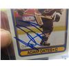 Image 3 : Signed Adam Oates St. Louis Blue Card