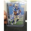 Image 2 : Signed Brady Oliveira Winnipeg Blue Bombers Card