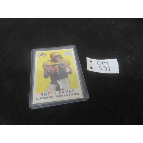 Brett Favre Card