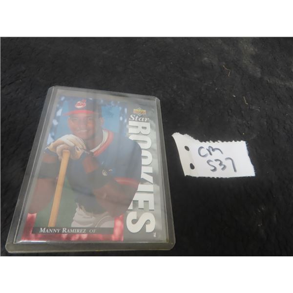 Manny Ramirez Star Rookie Card