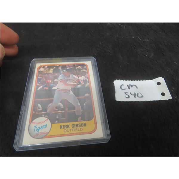 Kirk Gibson Card