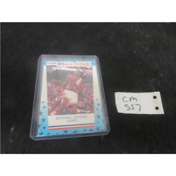 1989 Michael Jordan All Stars Card