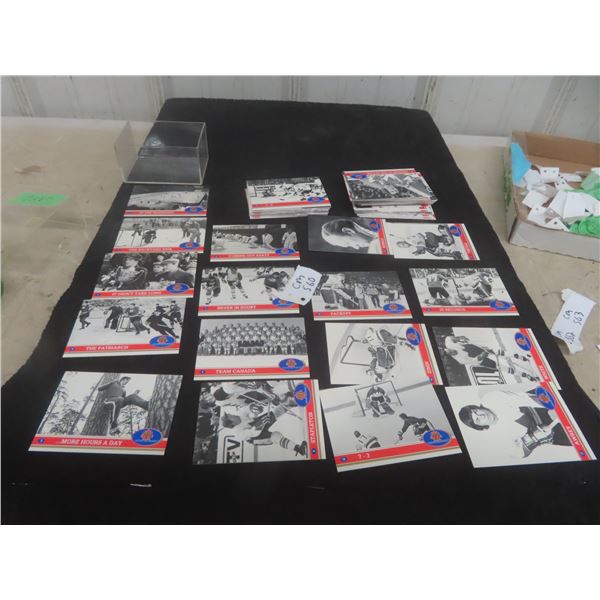 1972 Team Canada Hockey Complete 101 Card Set