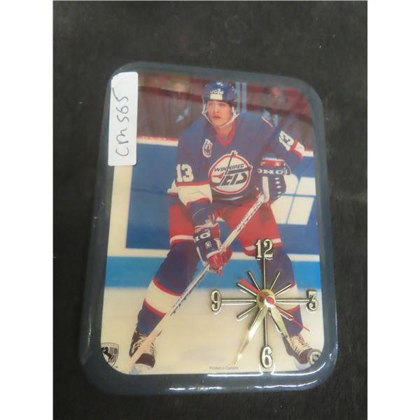 Teemu Selanne Winnipeg Jets Clock NOB