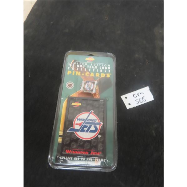 Winnipeg Jets Pin Cards