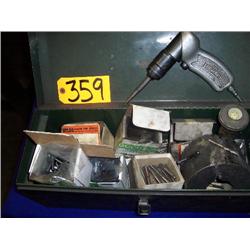 Cylinder Head Crack Repair Kit In Box, Includes Air Impact Tri Peening Tool