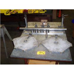 Performance Fixture For Boring & Surfacing Block To Correct 90 Deg. Rottler 501-1-460