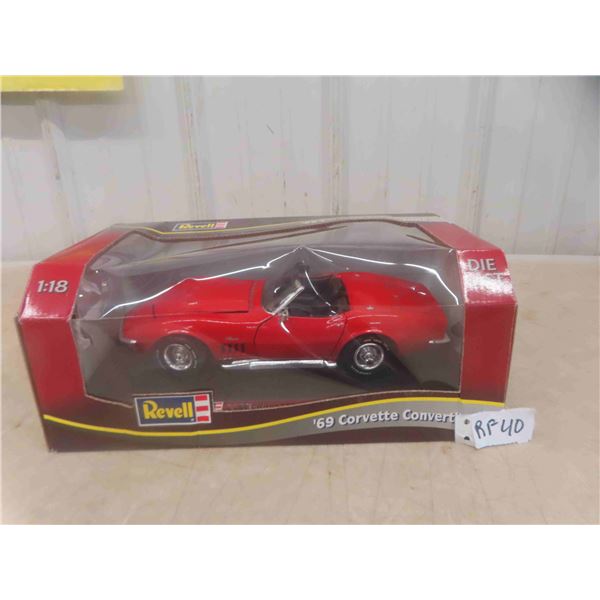1969 Corvette Convertible Revel Diecast 1/18 Scale
